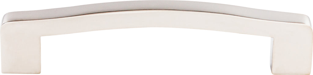 Top Knobs Alton Series 5-1/16"(128mm) CC Pull, Polished Stainless Steel