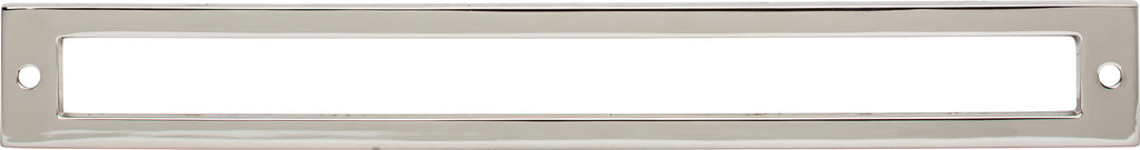 Top Knobs Hollin Series 8-13/16"(223mm) CC Backplate, Polished Nickel