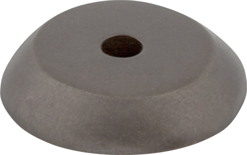 Top Knobs Aspen Backplates Series 7/8"L Round, Medium Bronze