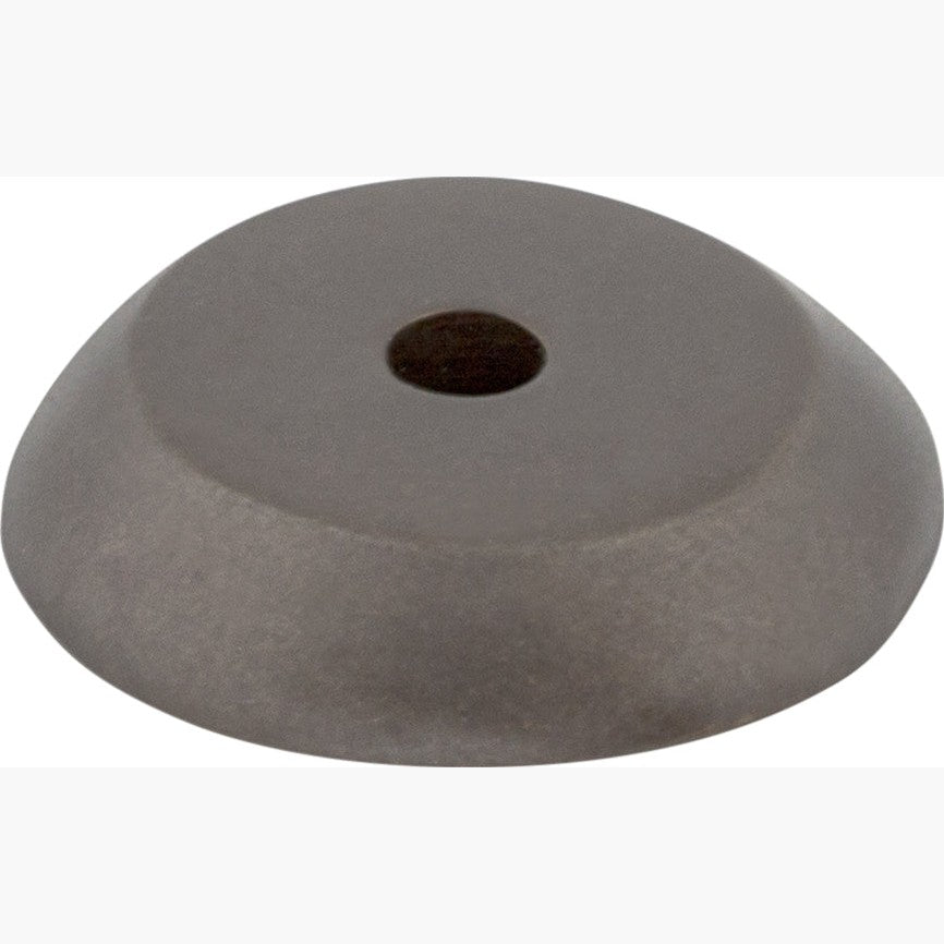 Top Knobs Aspen Backplates Series 7/8"L Round, Medium Bronze