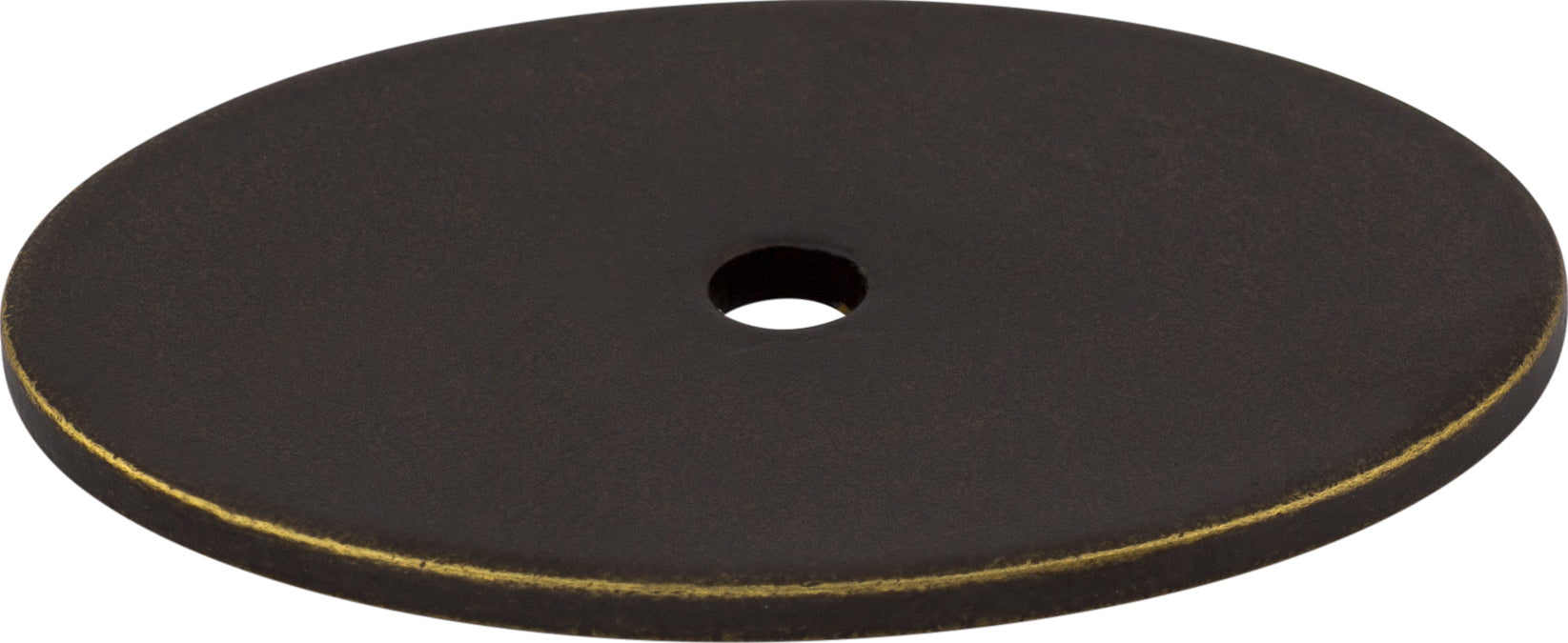 Top Knobs Oval Series 1-3/4"L Backplate, German Bronze
