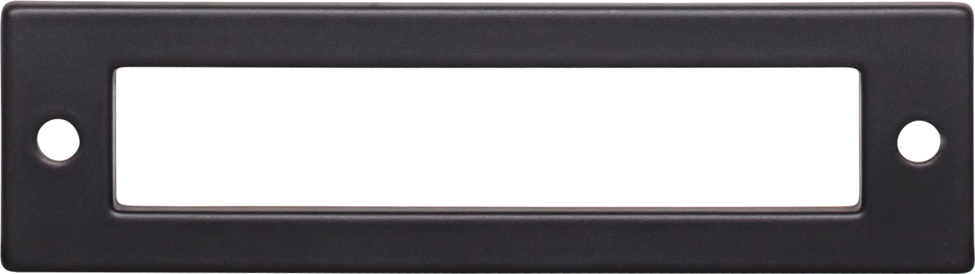 Top Knobs Hollin Series 3-3/4"(95mm) CC Backplate, Flat Black
