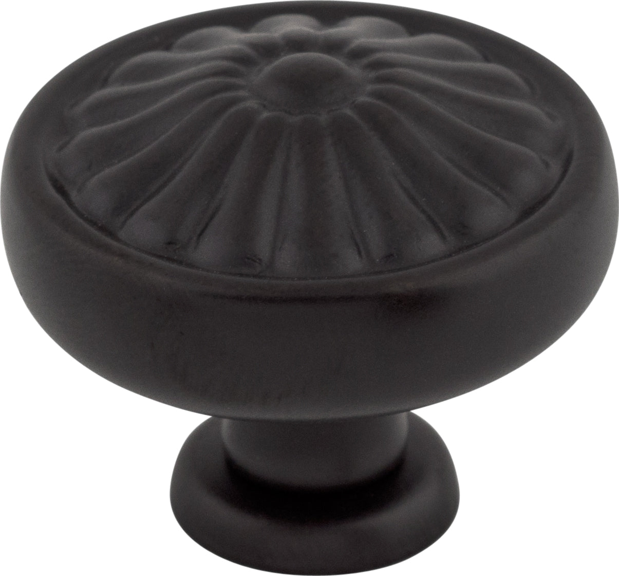 Top Knobs Flower Series 1-1/4"L Knob, Patina Black