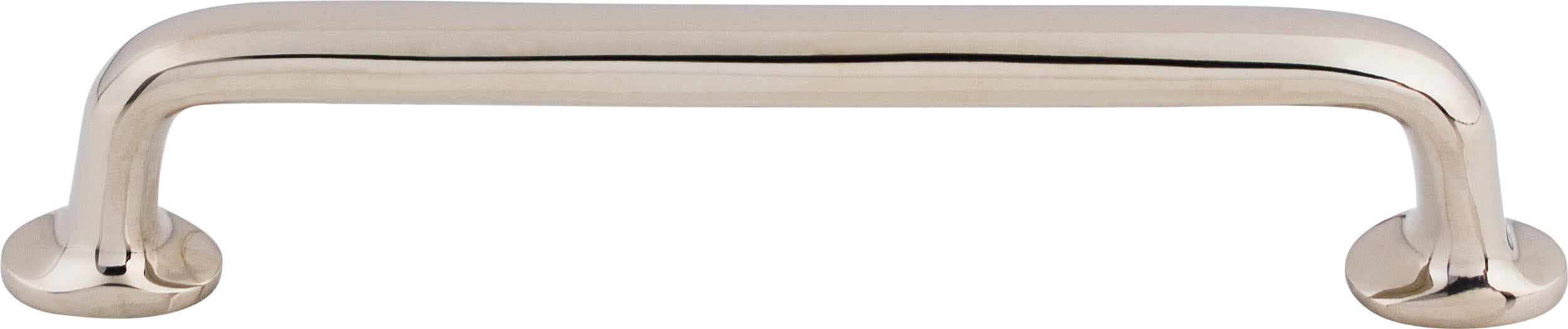 Top Knobs Aspen II Rounded Series 6"(152mm) CC Pull, Polished Nickel