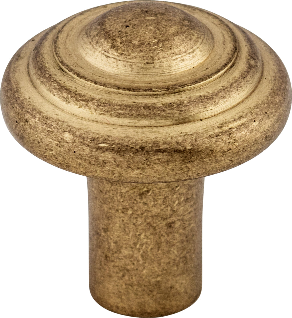 Top Knobs Aspen Button Series 1-1/4"L Knob, Light Bronze