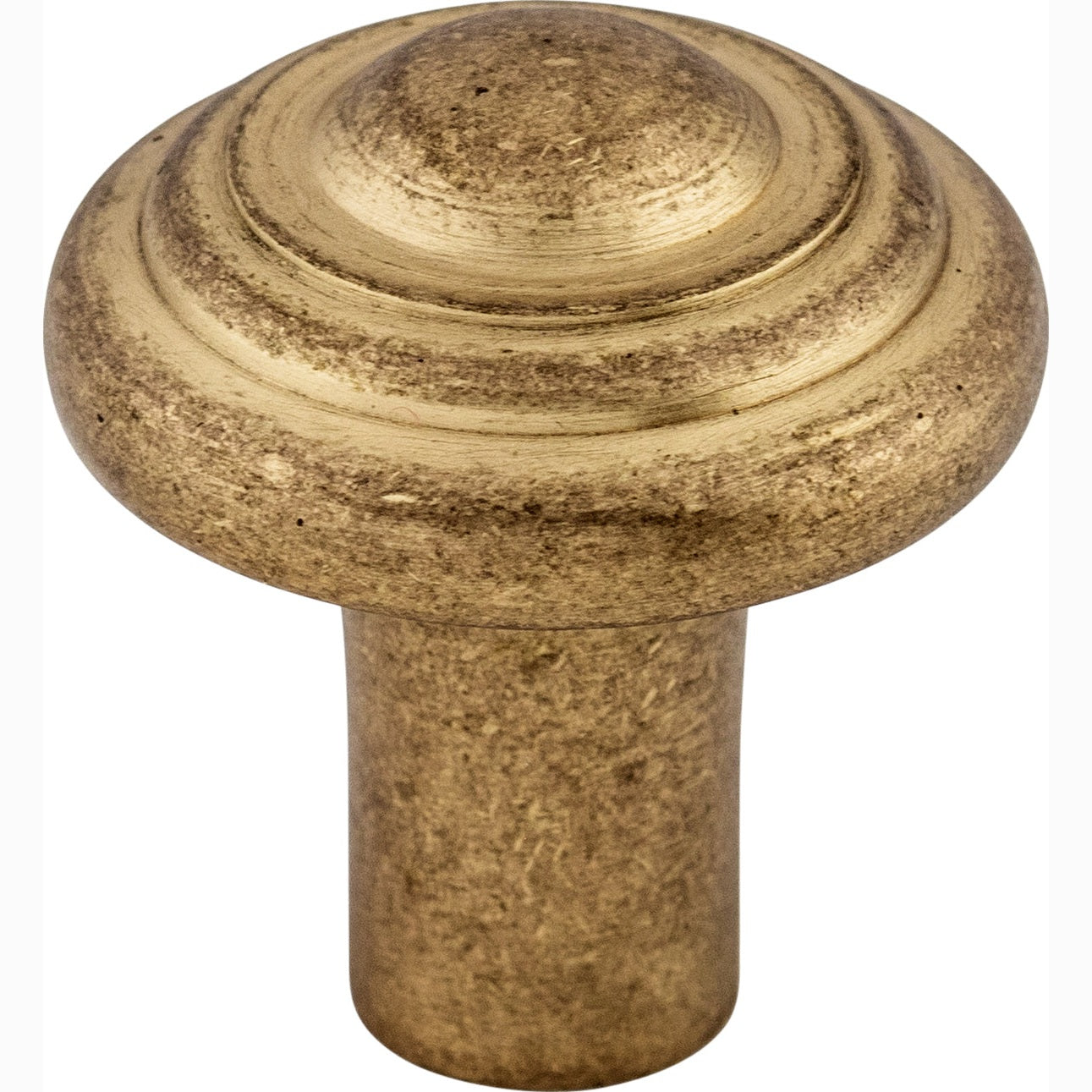 Top Knobs Aspen Button Series 1-1/4"L Knob, Light Bronze