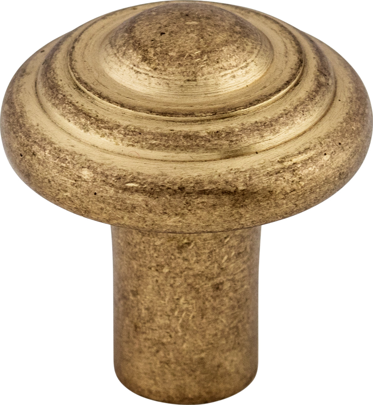 Top Knobs Aspen Button Series 1-1/4"L Knob, Light Bronze