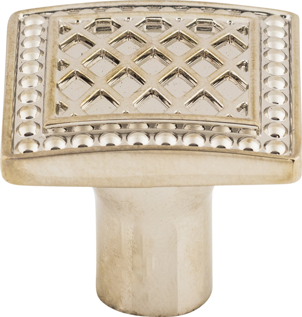 Top Knobs Trevi Series 1-1/4"L Knob, Polished Nickel