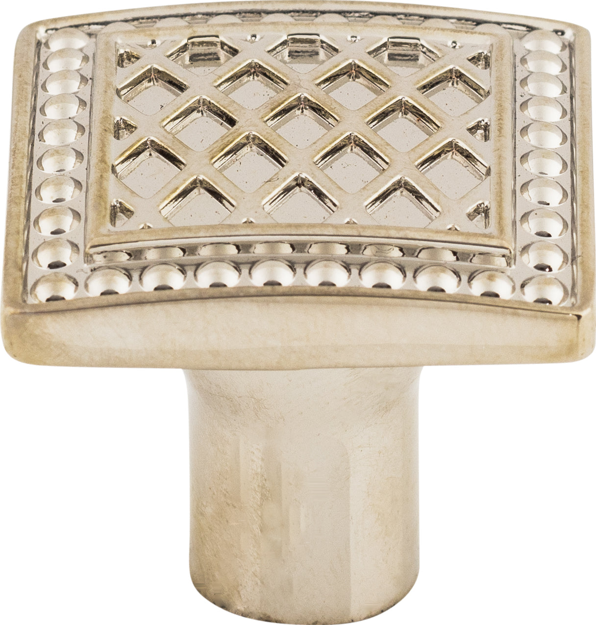 Top Knobs Trevi Series 1-1/4"L Knob, Polished Nickel
