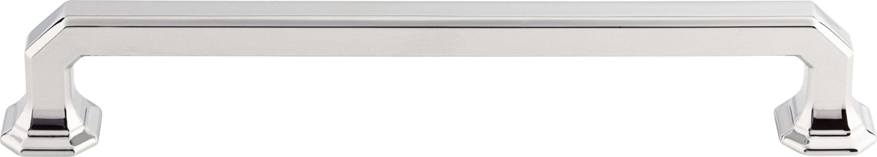 Top Knobs Emerald Series 7"(178mm) CC Pull, Polished Chrome