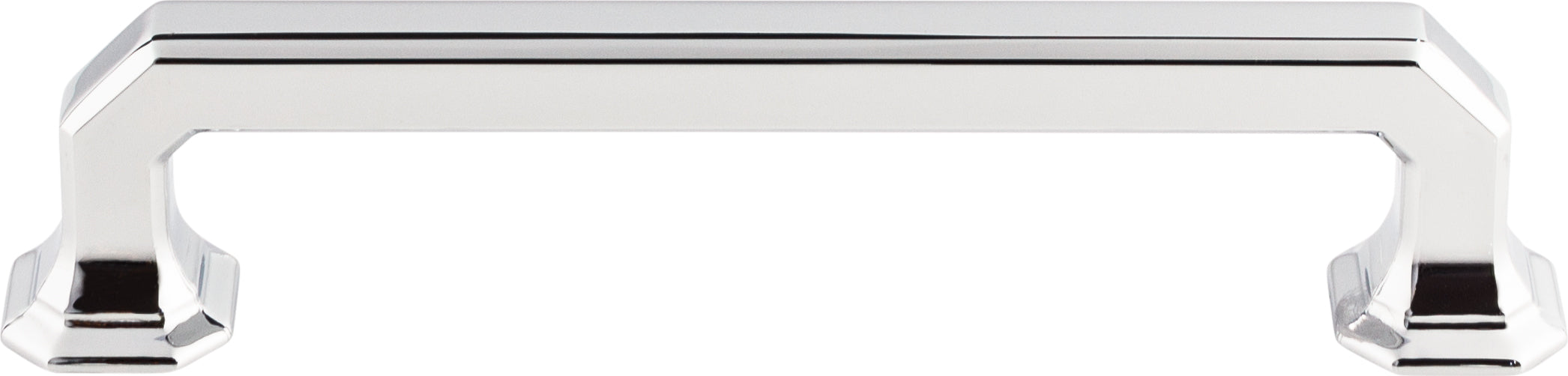 Top Knobs Emerald Series 5"(127mm) CC Pull, Polished Chrome