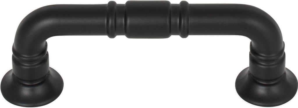 Top Knobs Kent Series 3"(76mm) CC Pull, Flat Black