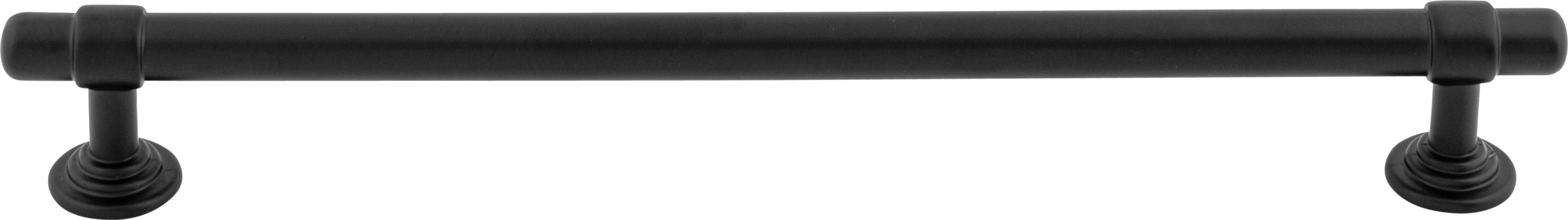 Top Knobs Ellis Series 8-13/16"(223mm) CC Pull, Flat Black