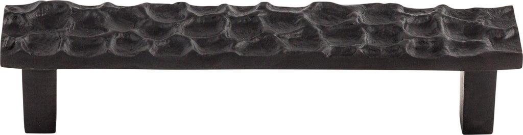 Top Knobs Cobblestone Series 5-1/16"(128mm) CC Pull, Coal Black