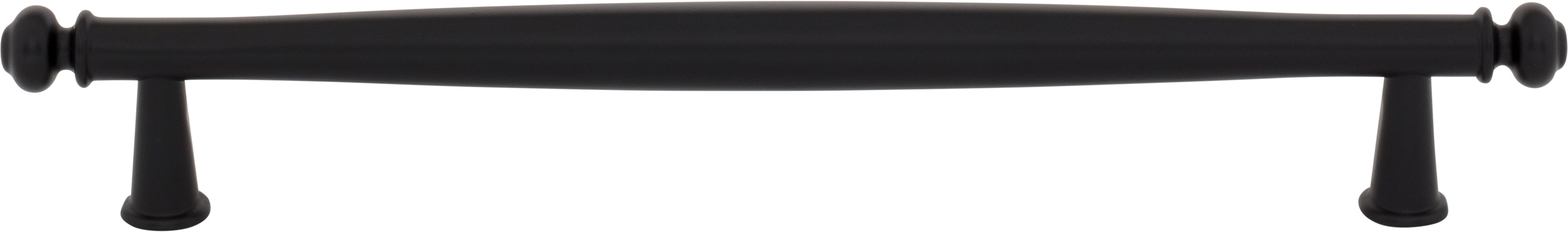 Top Knobs Coddington Series 7-9/16"(192mm) CC Pull, Flat Black