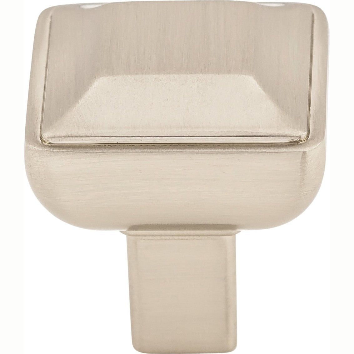 Top Knobs Podium Series 1"L Knob, Brushed Satin Nickel