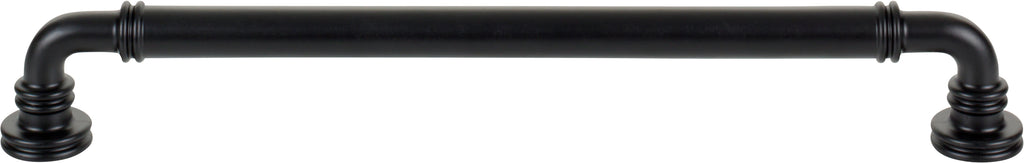 Top Knobs Cranford Series 8-13/16"(223mm) CC Pull, Flat Black