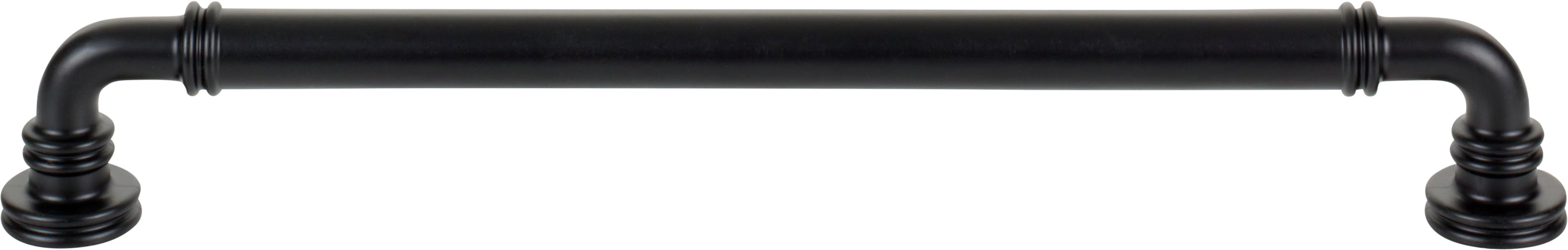 Top Knobs Cranford Series 8-13/16"(223mm) CC Pull, Flat Black