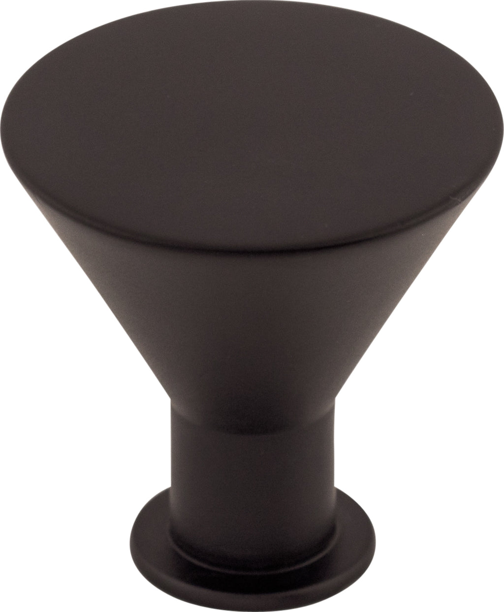Top Knobs Cocktail Series 1-3/16"L Knob, Flat Black