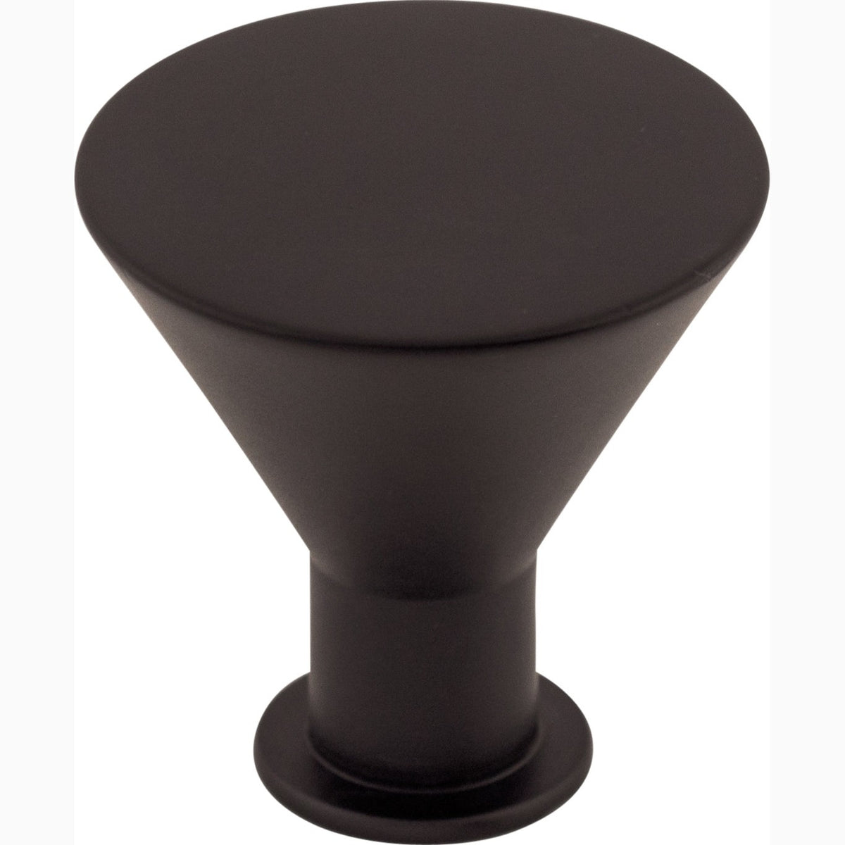 Top Knobs Cocktail Series 1-3/16"L Knob, Flat Black