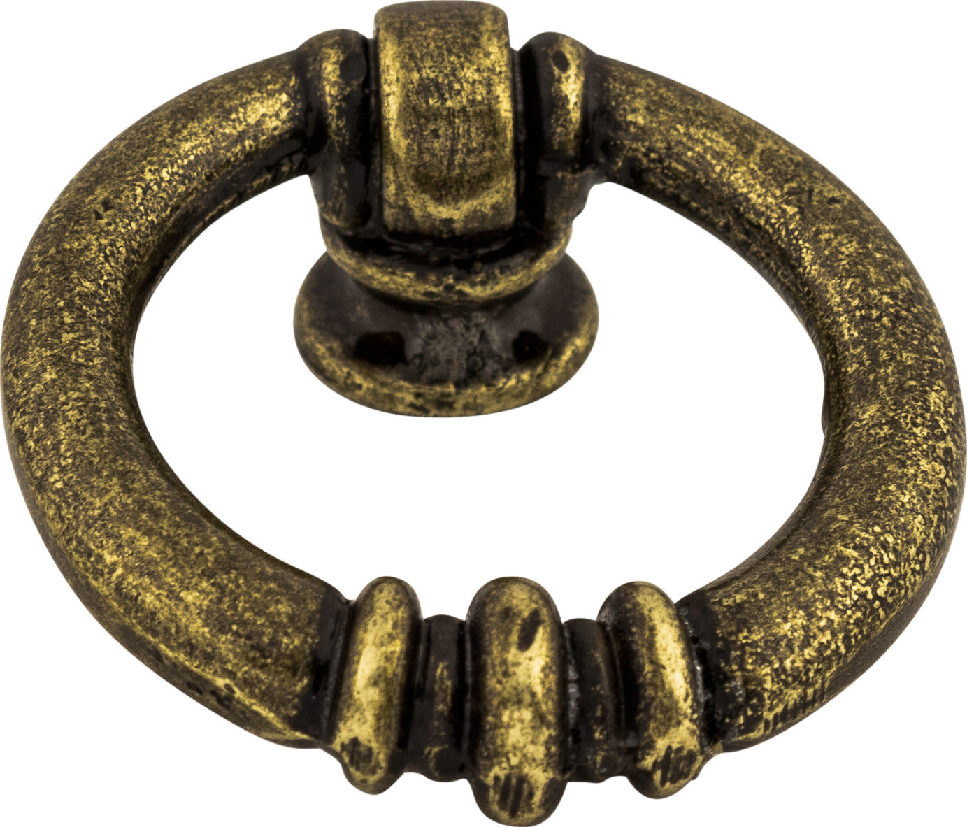 Top Knobs Newton Series 1-5/8"L Ring Pull, German Bronze