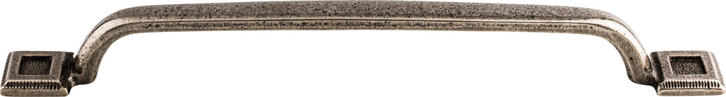 Top Knobs Square Inset Series 8"(203mm) CC Pull, Cast Iron