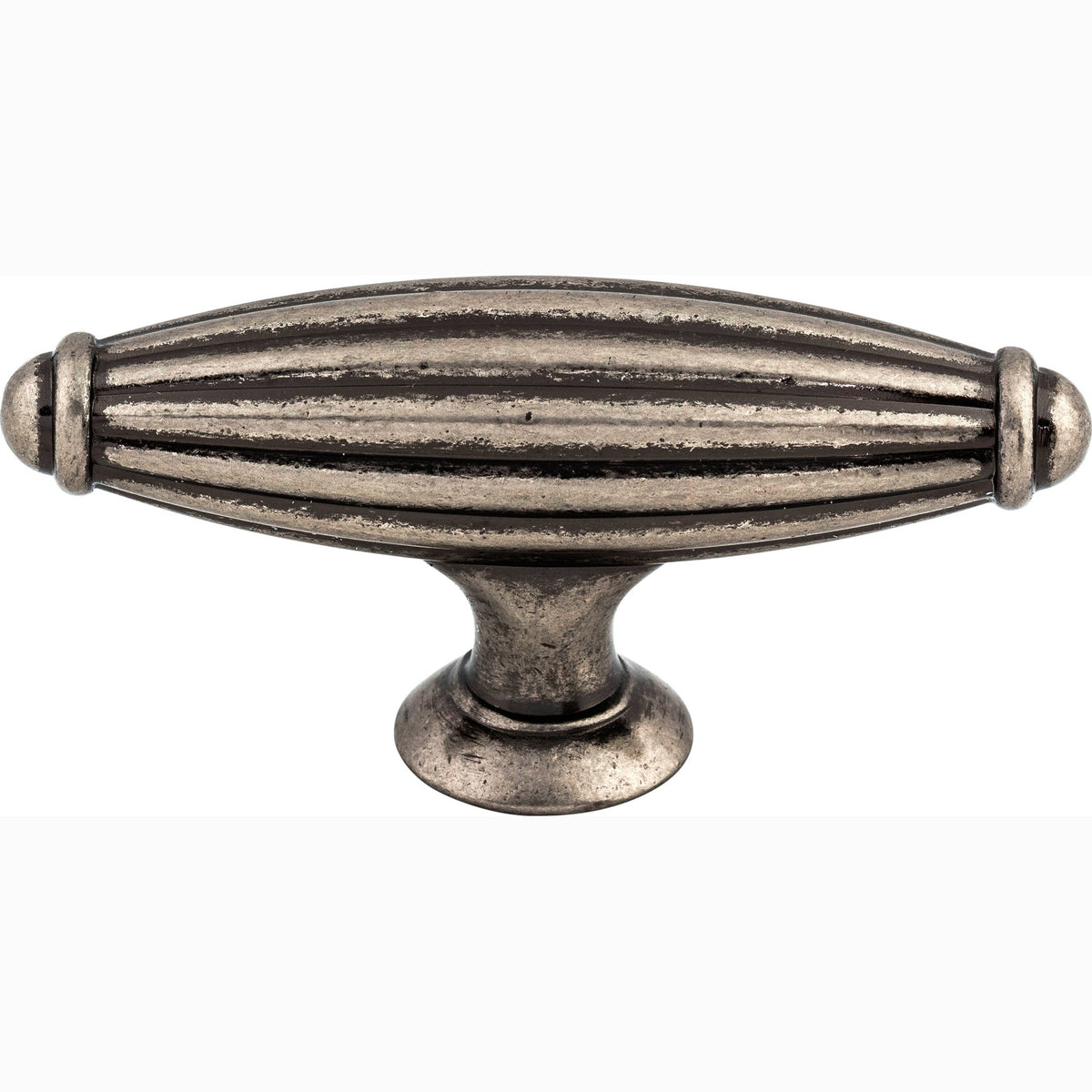 Top Knobs Tuscany Series 2-5/8"L T-Handle, Pewter Antique