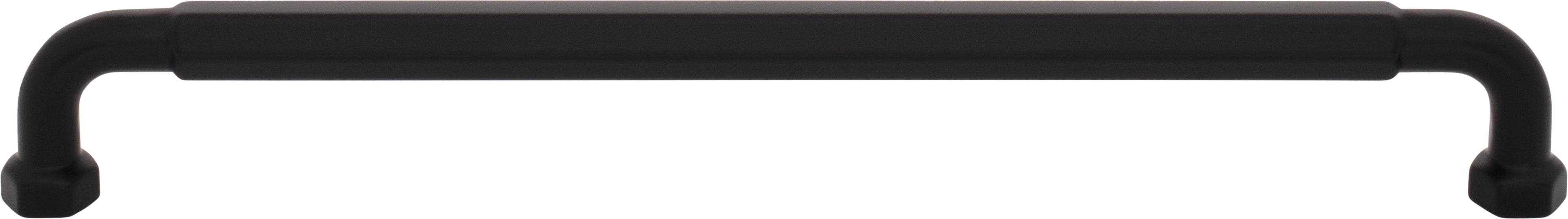 Top Knobs Dustin Series 8-13/16"(223mm) CC Pull, Flat Black