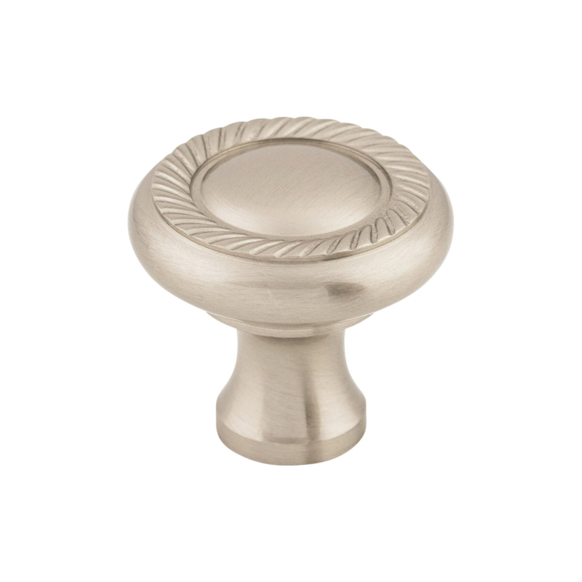 Swirl Cut 1 1/4" Diameter Round Knob