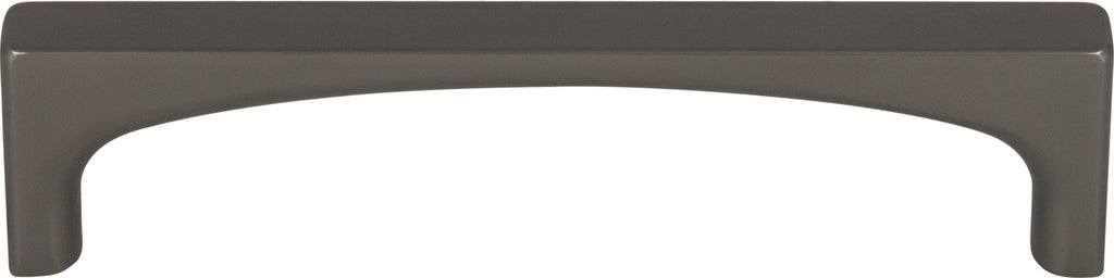 Top Knobs Riverside Series 3-3/4"(95mm) CC Pull, Ash Gray