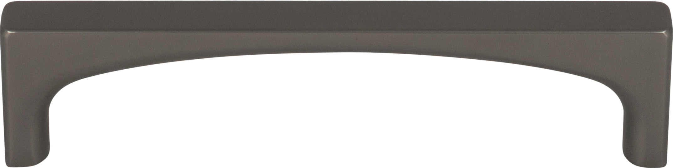 Top Knobs Riverside Series 3-3/4"(95mm) CC Pull, Ash Gray