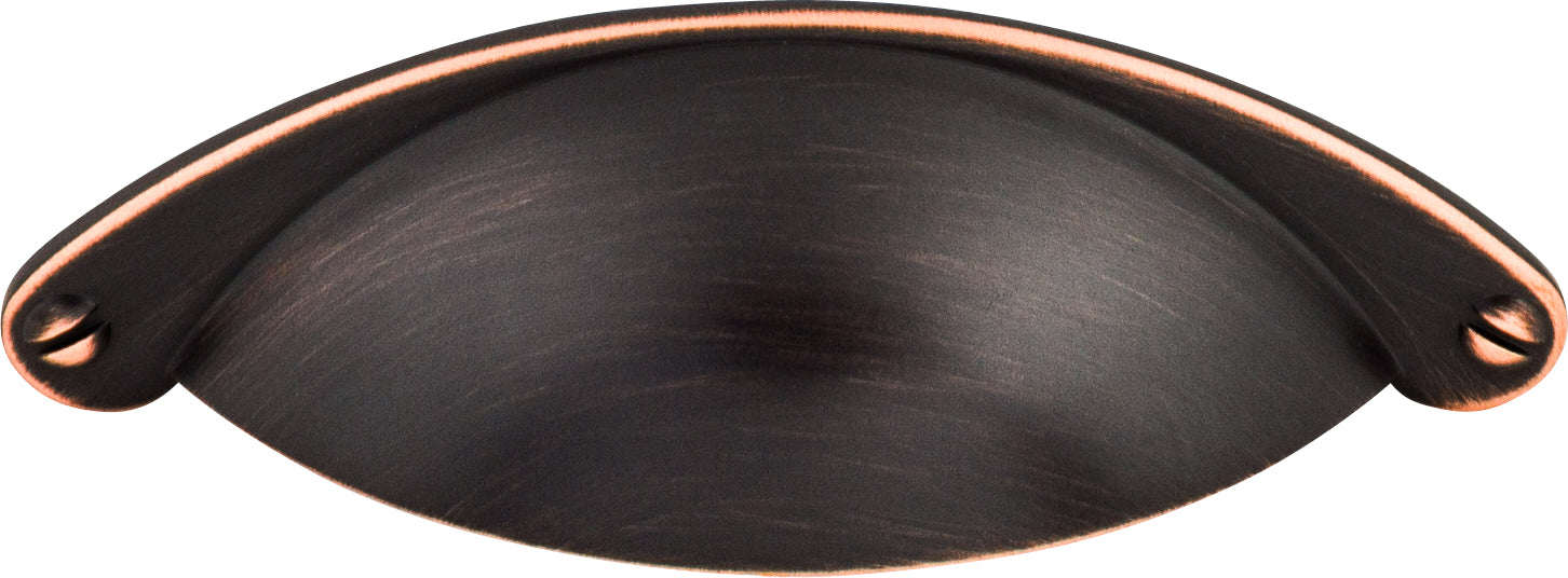 Top Knobs Arendal Series 2-1/2"(64mm) CC Cup Pull, Tuscan Bronze