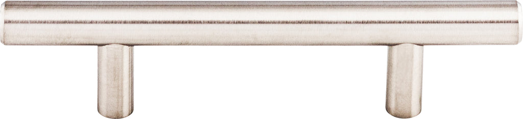 Top Knobs Solid Series 3"(76mm) CC Bar Pull, Brushed Stainless Steel
