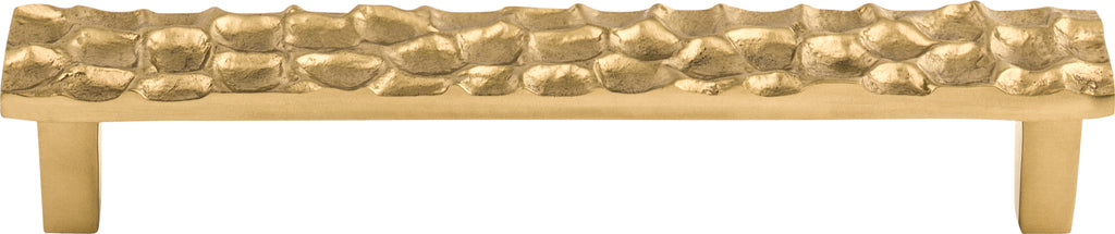 Top Knobs Cobblestone Series 6-5/16"(160mm) CC Pull, Brass