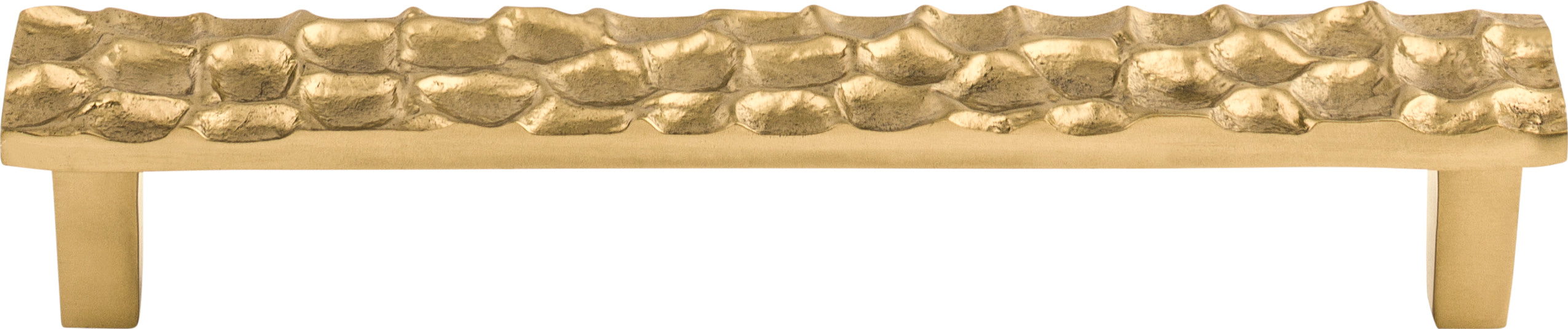Top Knobs Cobblestone Series 6-5/16"(160mm) CC Pull, Brass