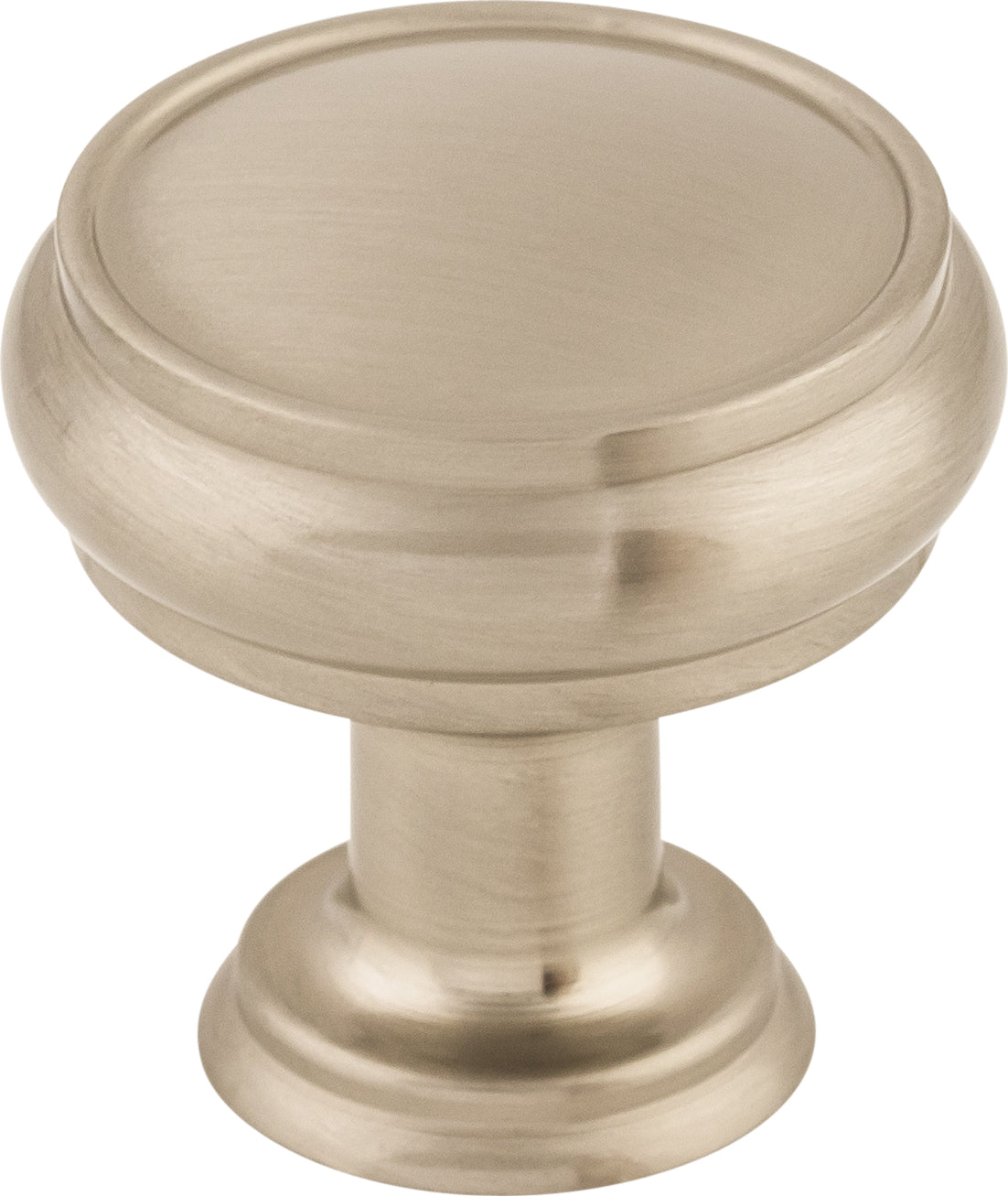 Top Knobs Eden Series 1-3/16"L Knob, Brushed Satin Nickel
