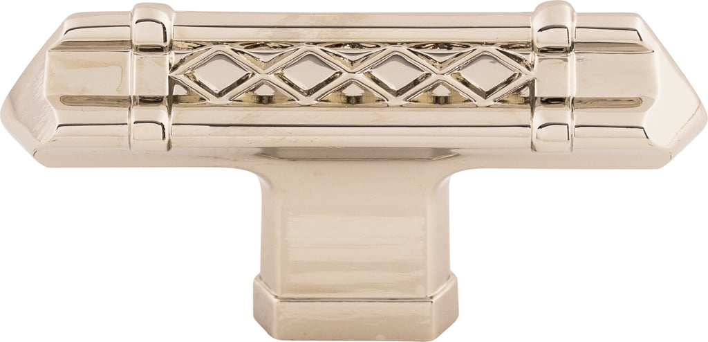 Top Knobs Tower Bridge Series 2-5/8"L T-Handle, Polished Nickel