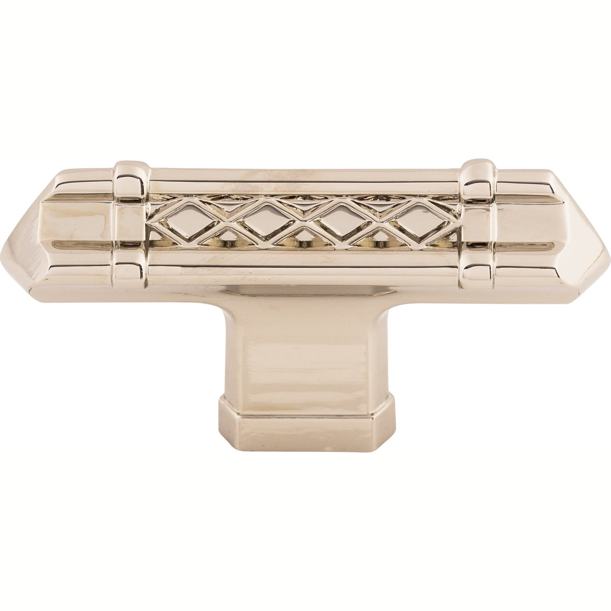 Top Knobs Tower Bridge Series 2-5/8"L T-Handle, Polished Nickel