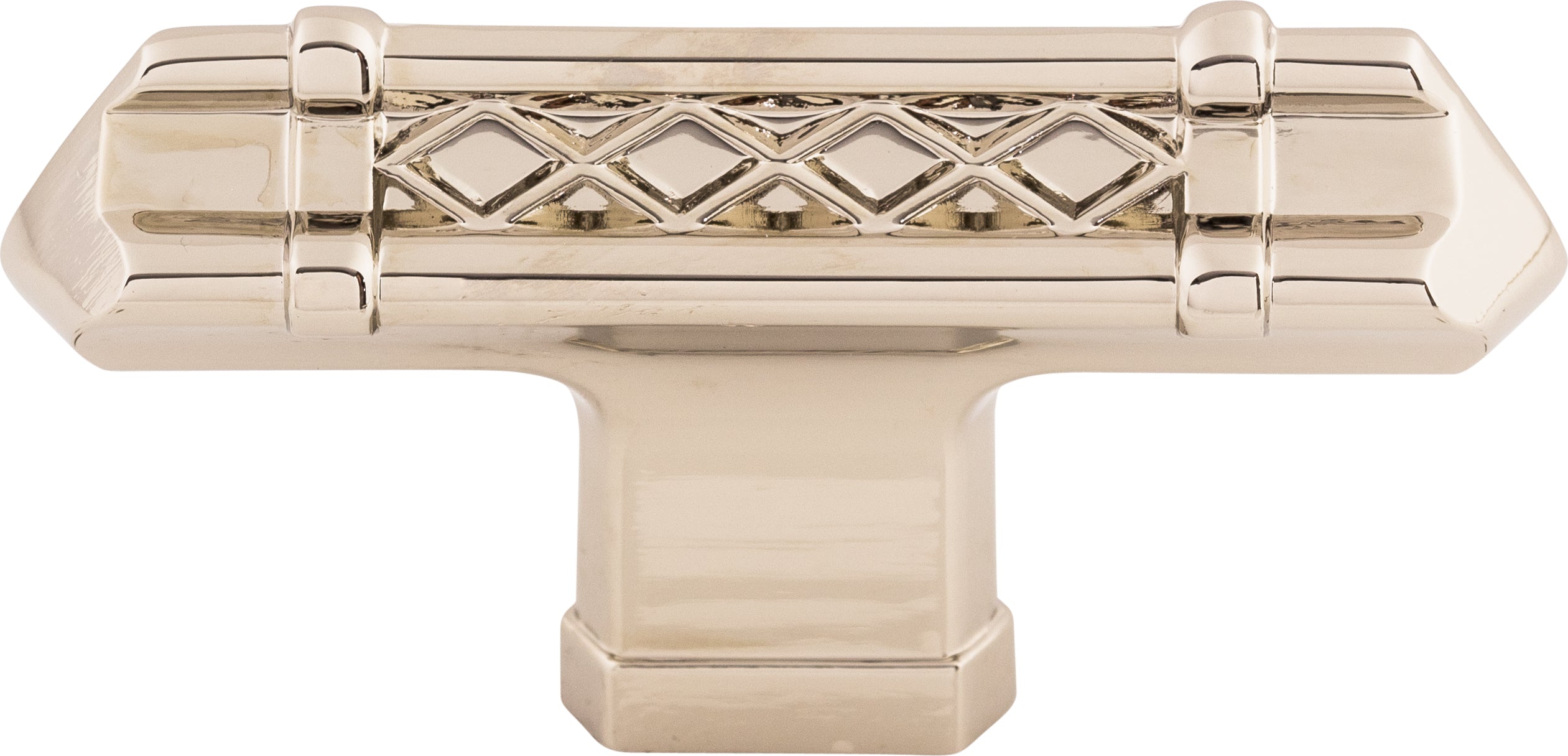 Top Knobs Tower Bridge Series 2-5/8"L T-Handle, Polished Nickel