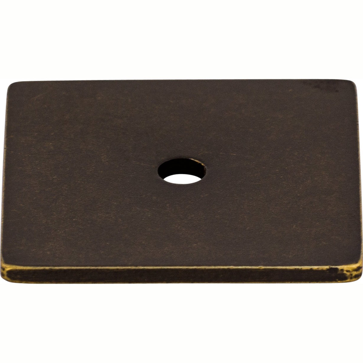 Top Knobs Square Series 1-1/4"L Backplate, German Bronze