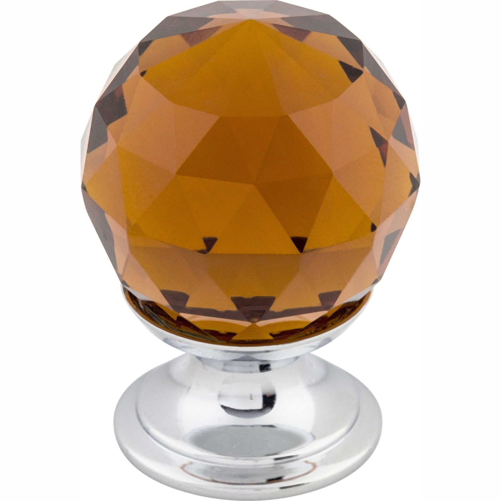 Top Knobs Wine Crystal Series 1-1/8"L Knob, 