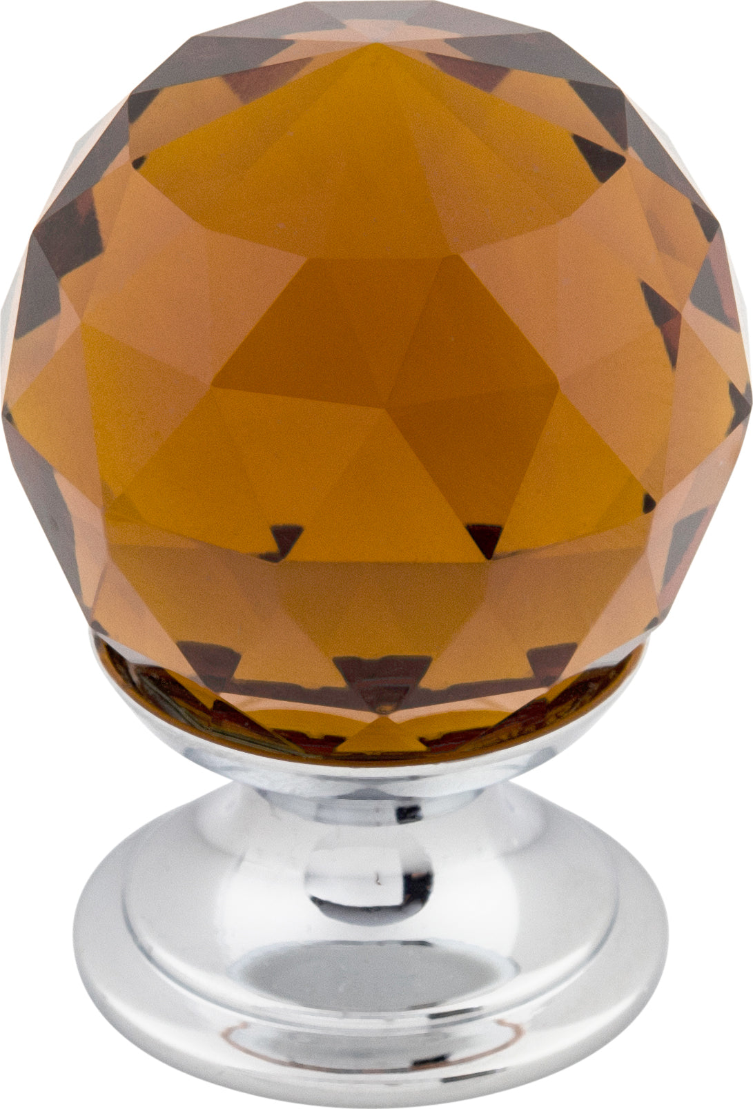 Top Knobs Wine Crystal Series 1-1/8"L Knob, 