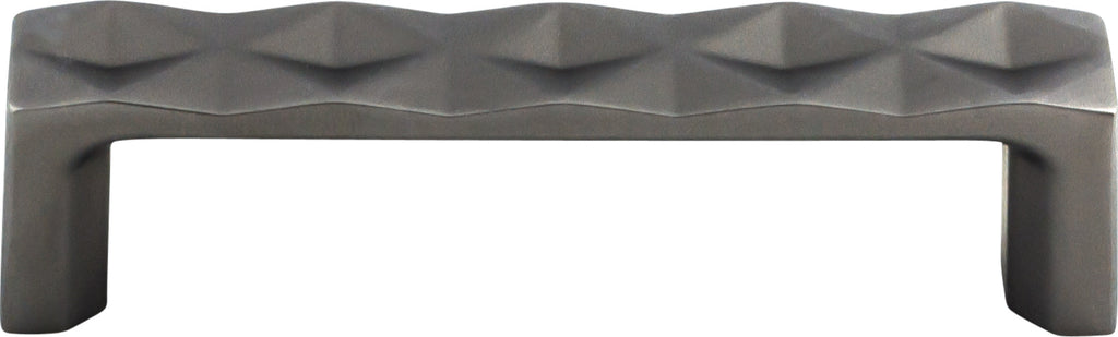 Top Knobs Quilted Series 3-3/4"(95mm) CC Pull, Ash Gray