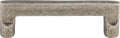 Top Knobs Aspen Flat Sided Series 4"(101mm) CC Pull, Silicon Bronze Light