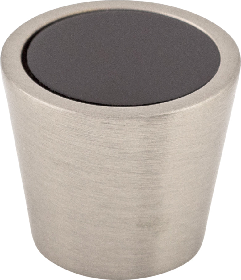 Top Knobs Black Crystal Center Series 3/4"L Knob, 