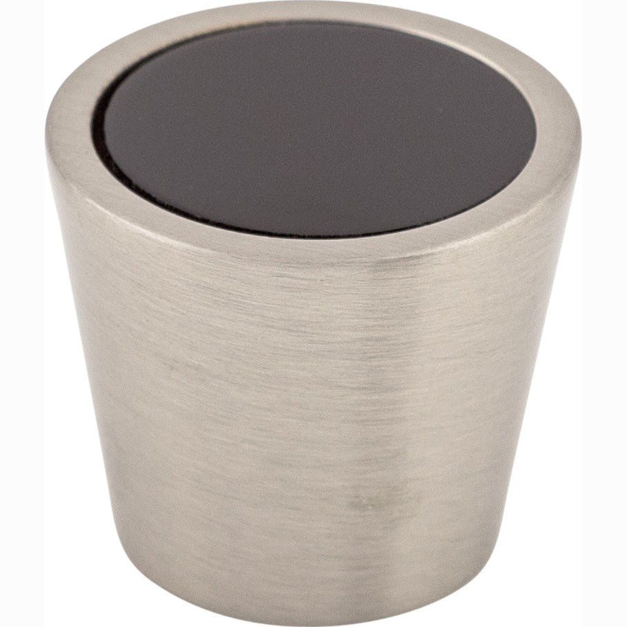Top Knobs Black Crystal Center Series 3/4"L Knob, 
