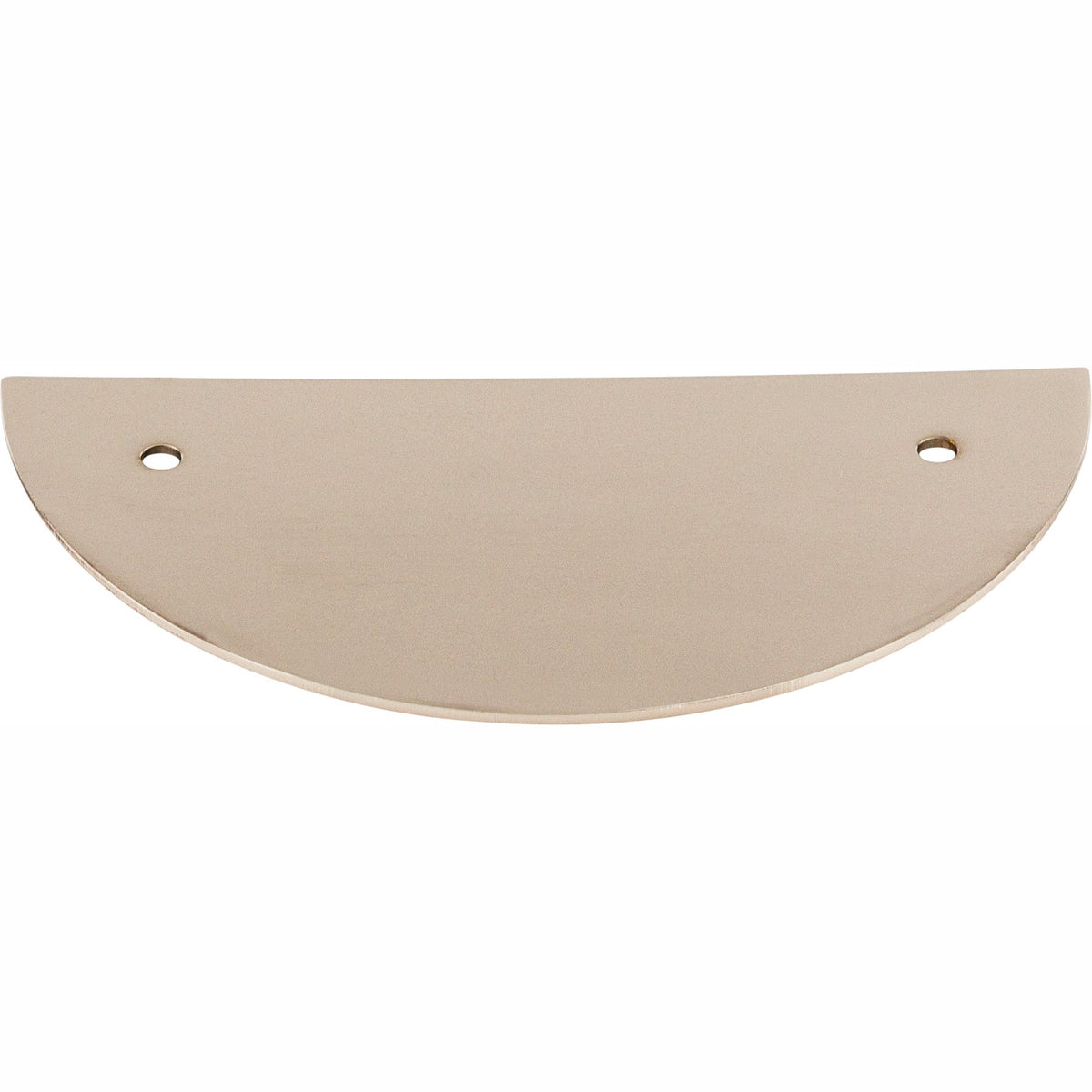 Half Circle 3 1/2" Center to Center Pull Backplate