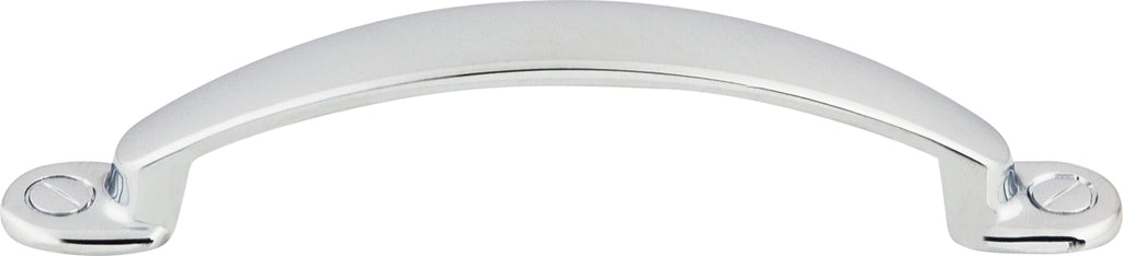 Top Knobs Arendal Series 3-3/4"(95mm) CC Pull, Polished Chrome