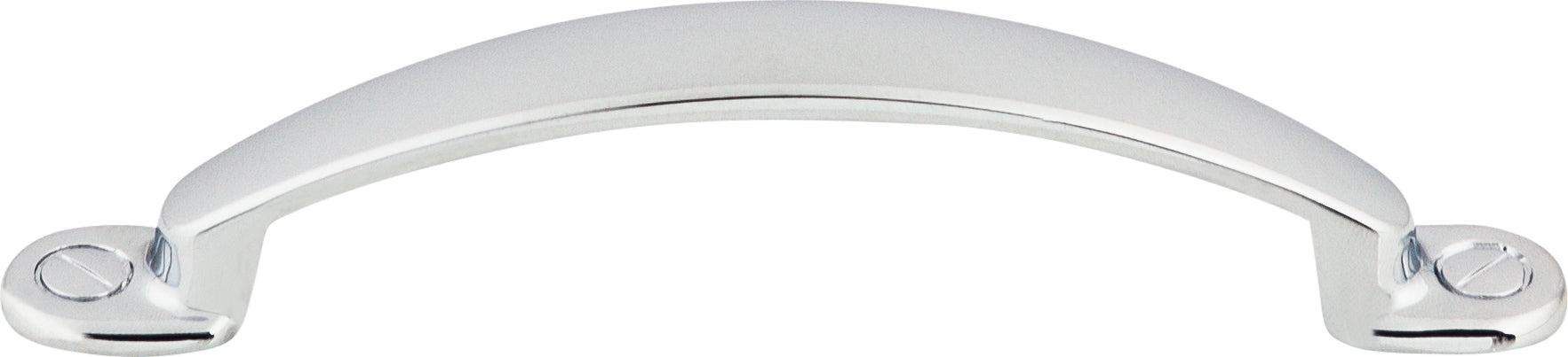 Top Knobs Arendal Series 3-3/4"(95mm) CC Pull, Polished Chrome