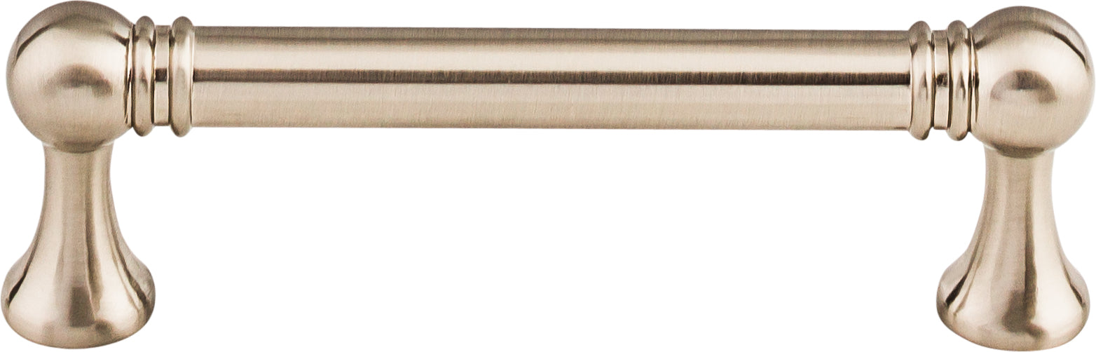 Top Knobs Kara Series 3-3/4"(95mm) CC Pull, Brushed Satin Nickel